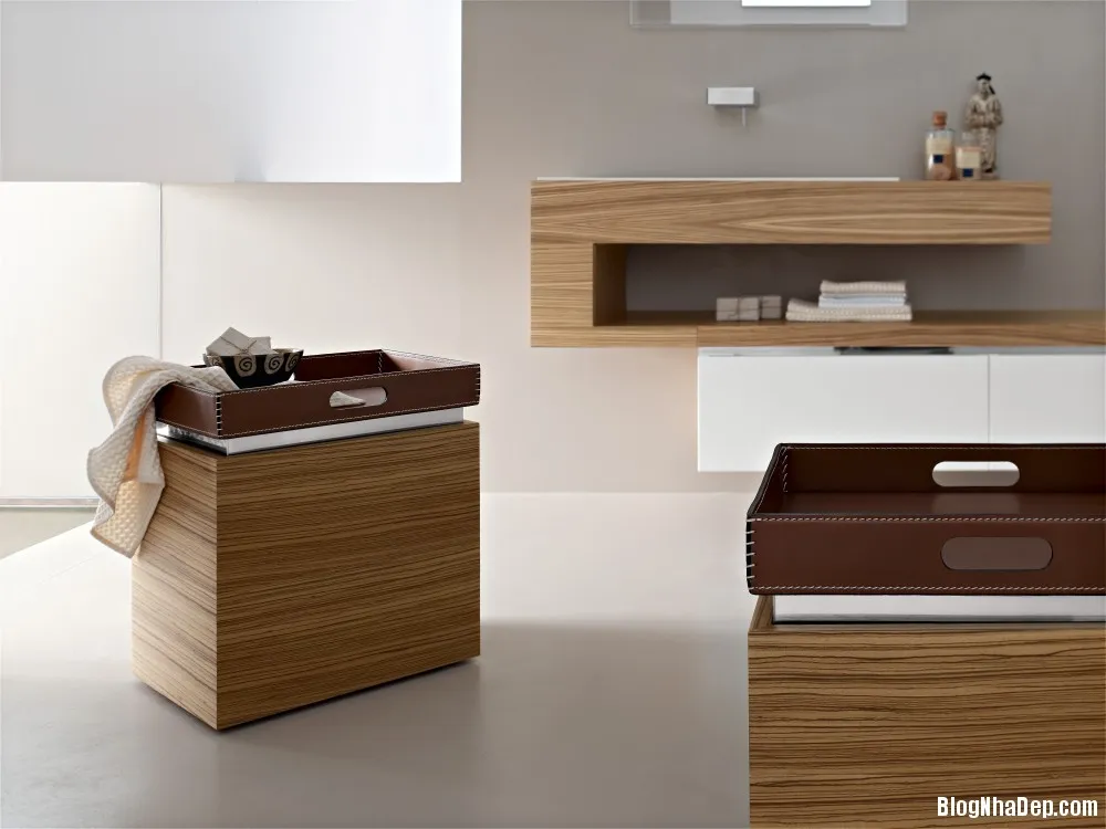 20141010150827294 Hai bộ sưu tập nội thất phòng tắm gỗ của hãng Toscoquattro đến từ Ý