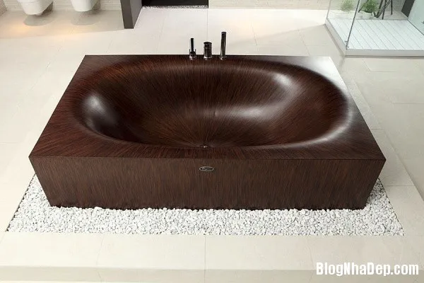 8fd6957dbb4bb4330d654bd6f81cfaf8 Mẫu bồn tắm gỗ sành điệu và sang trọng cho nhà tắm