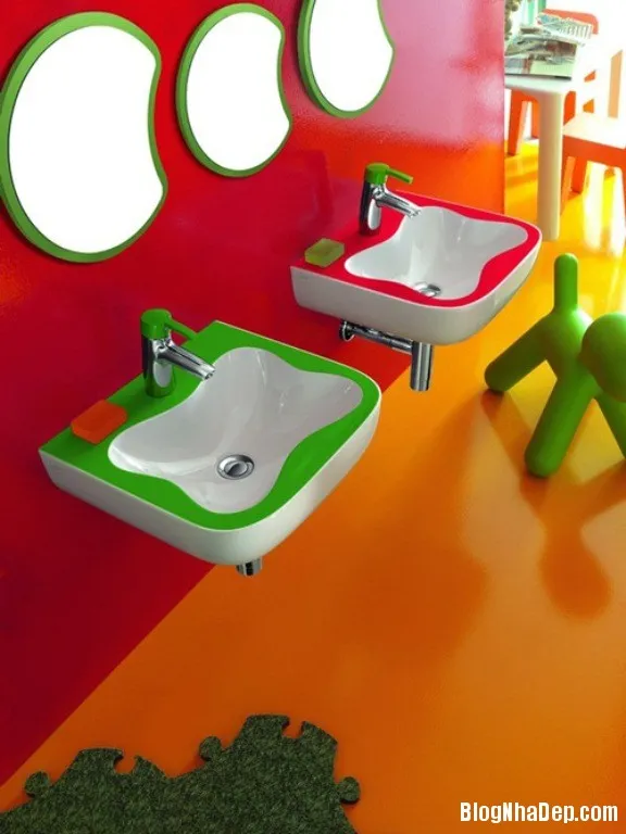 3101193f409e5428617cd6327d8db29e Phòng tắm Florakods sắc màu dành cho bé