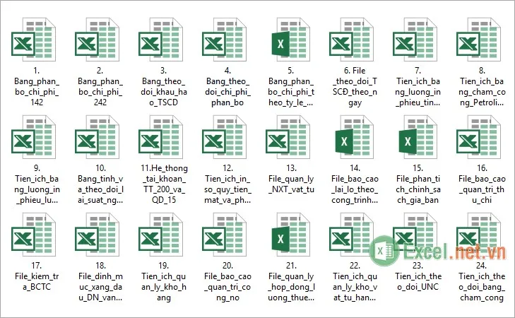 Tổng hợp các tiện ích Excel hữu ích cho dân kế toán